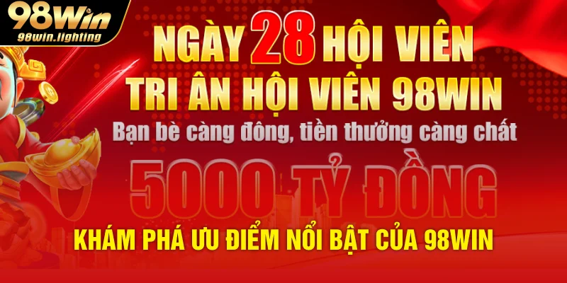 Khám phá ưu điểm nổi bật của 98WIN